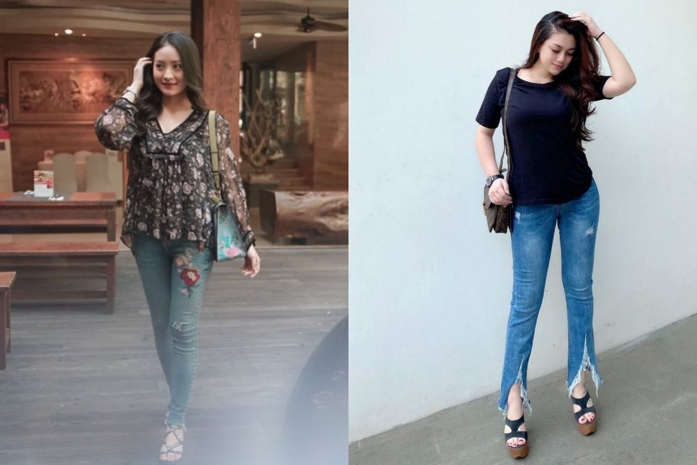 Kece Badai! 9 Adu Gaya Natasha Wilona Vs Celine Evangelista