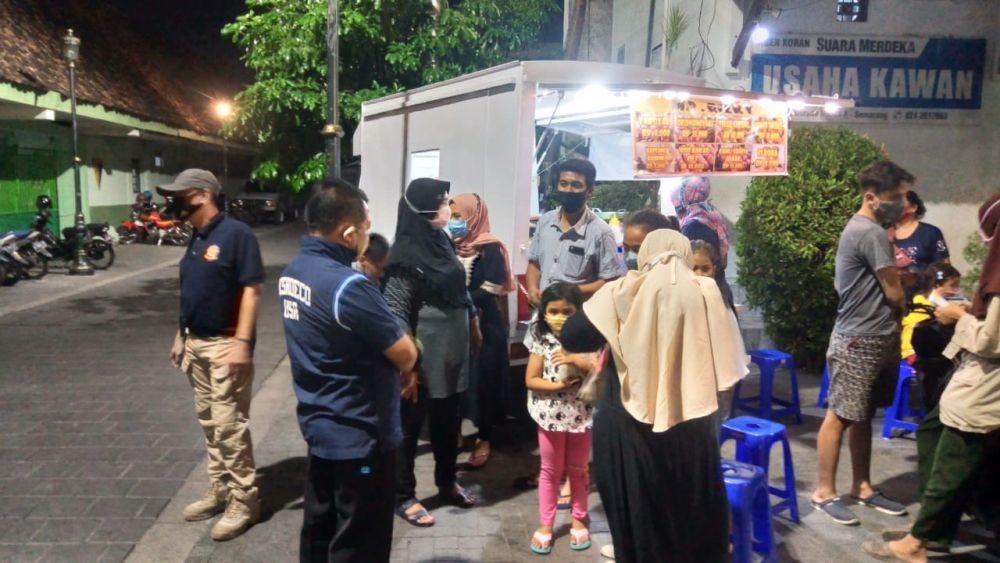 Astaga! 30 Orang Reaktif dalam Operasi Protokol Kesehatan di Semarang 