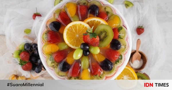 Resep Puding Buah yang Menyegarkan, Pembangkit Mood Saat Cuaca Panas