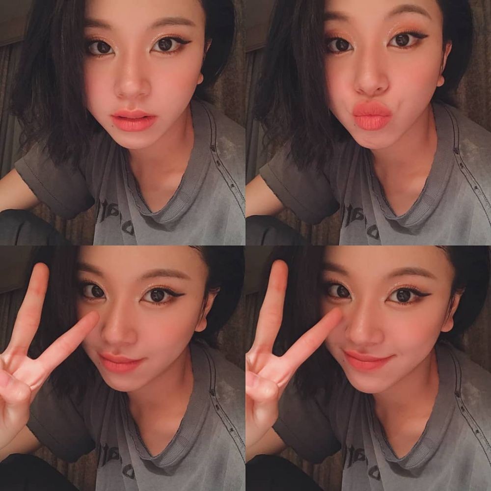 Mata Belo Bak Barbie, 10 Potret Chaeyoung TWICE dengan Eyeliner Cetar