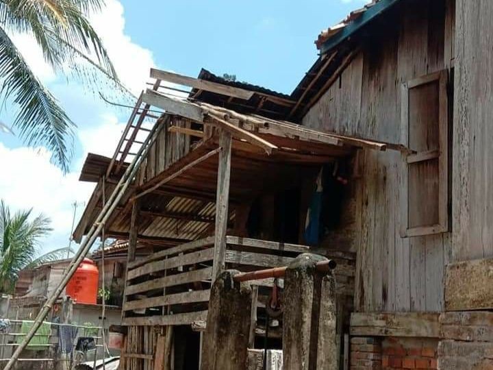 Puting Beliung Sapu 60 Rumah di Prabumulih, Setengahnya Rusak Parah