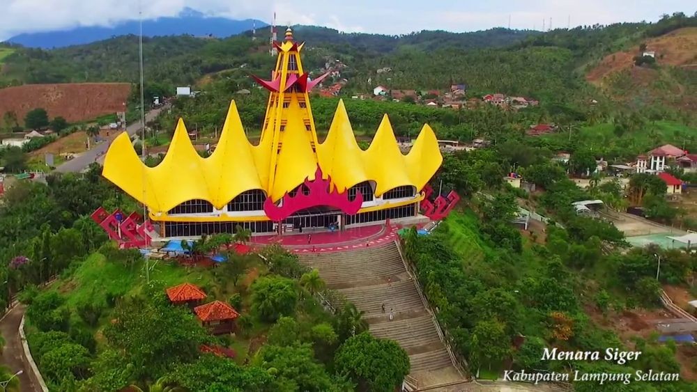 Fakta Unik Menara Siger Lampung Selatan, Dekat dari Pelabuhan Bakauheni