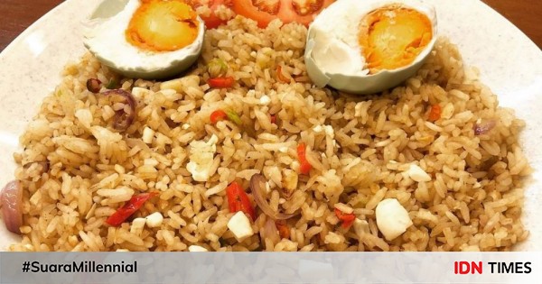 Resep Nasi Goreng Telur Asin yang Cocok untuk Sarapan, Rasanya Juara!