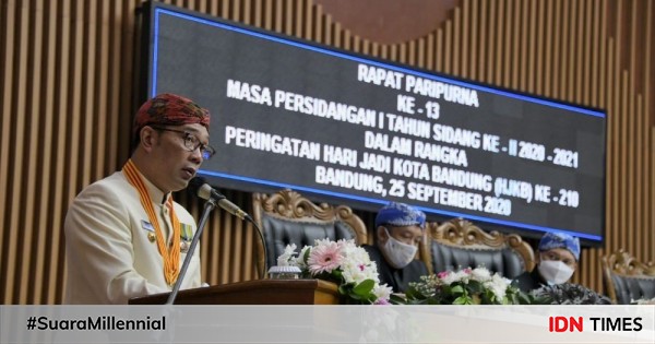 Ini Harapan Ridwan Kamil Untuk Kota Bandung Yang Berusia 210 Tahun