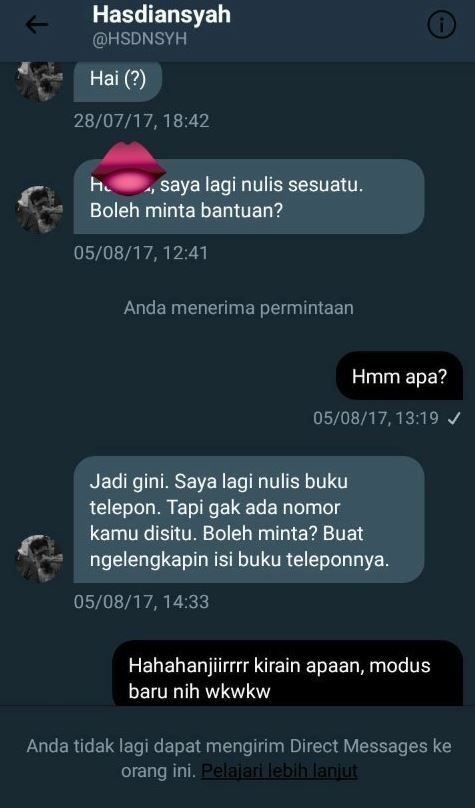 10 Chat Minta Nomor Whatsapp Modusnya Aneh Dan Bikin Ngakak