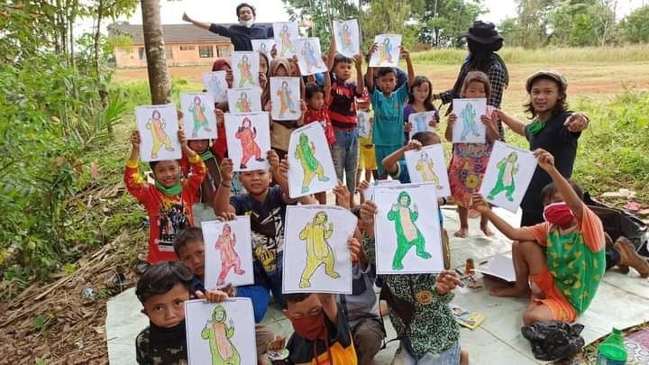 Sulitnya Pembelajaran Siswa di Pelosok Banten Saat Pandemik COVID-19 