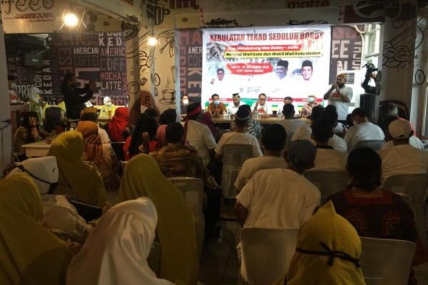Kampanye Pilkada Medan, Kubu Menantu Jokowi Langgar Protokol Kesehatan