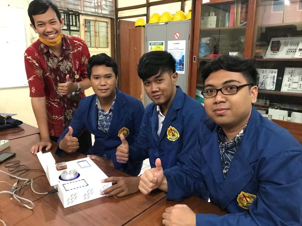 Keren Abis! Mahasiswa USM Ciptakan Swab Portable, Begini Cara Kerjanya