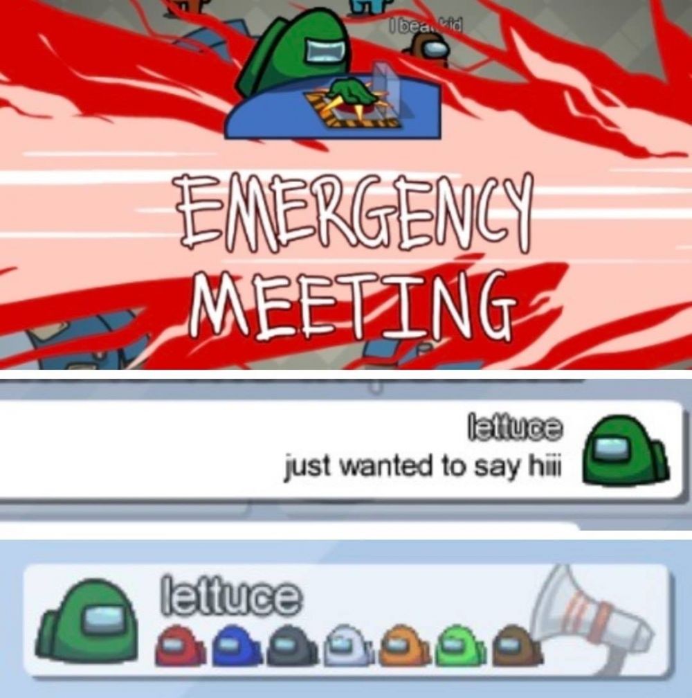 10 Meme Emergency Meeting Di Game Among Us Ini Bikin Geleng Geleng