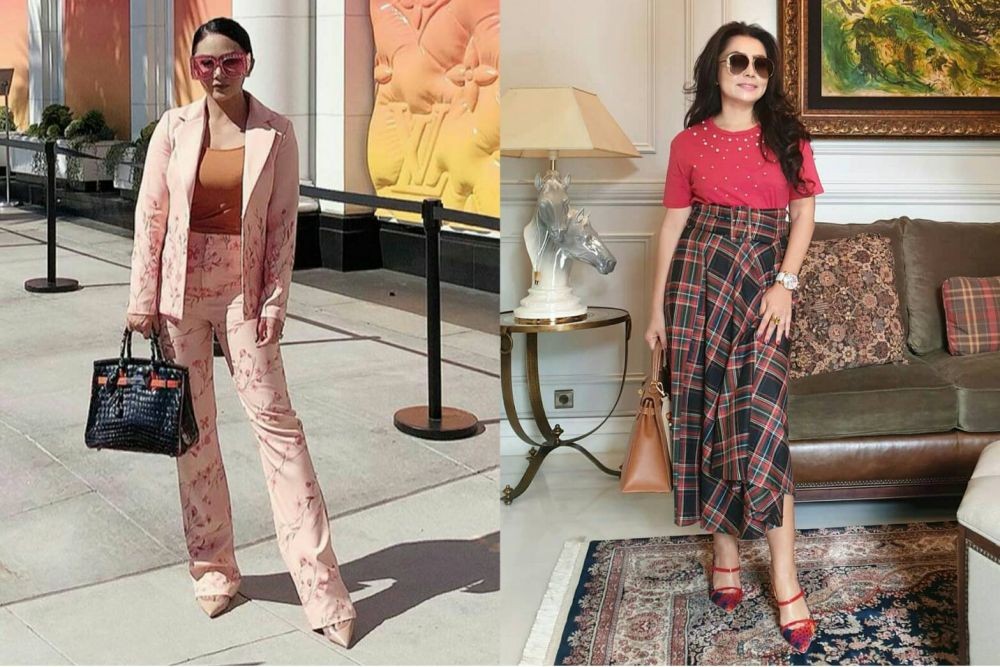 Penyanyi Senior yang Glamor, Ini 9 Adu Gaya Krisdayanti Vs Mayangsari