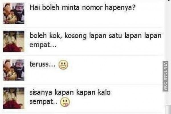 Kocak! 10 Chat Modus Minta Nomor WhatsApp, Bikin Kamu Gagal Paham