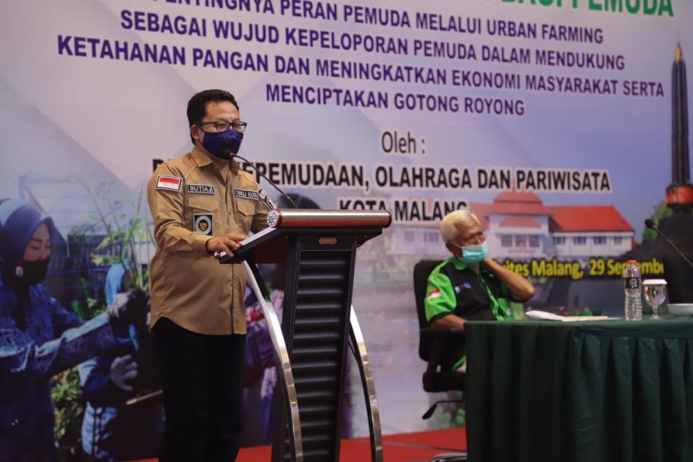 Buka Peluang bagi Pemuda, Pemkot Malang Gelar Pelatihan Urban Farming