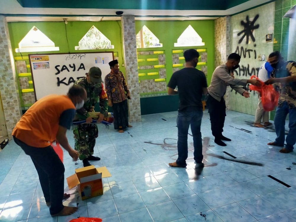 Polisi Tetapkan Pelaku Vandalisme Rumah Ibadah Sebagai Tersangka