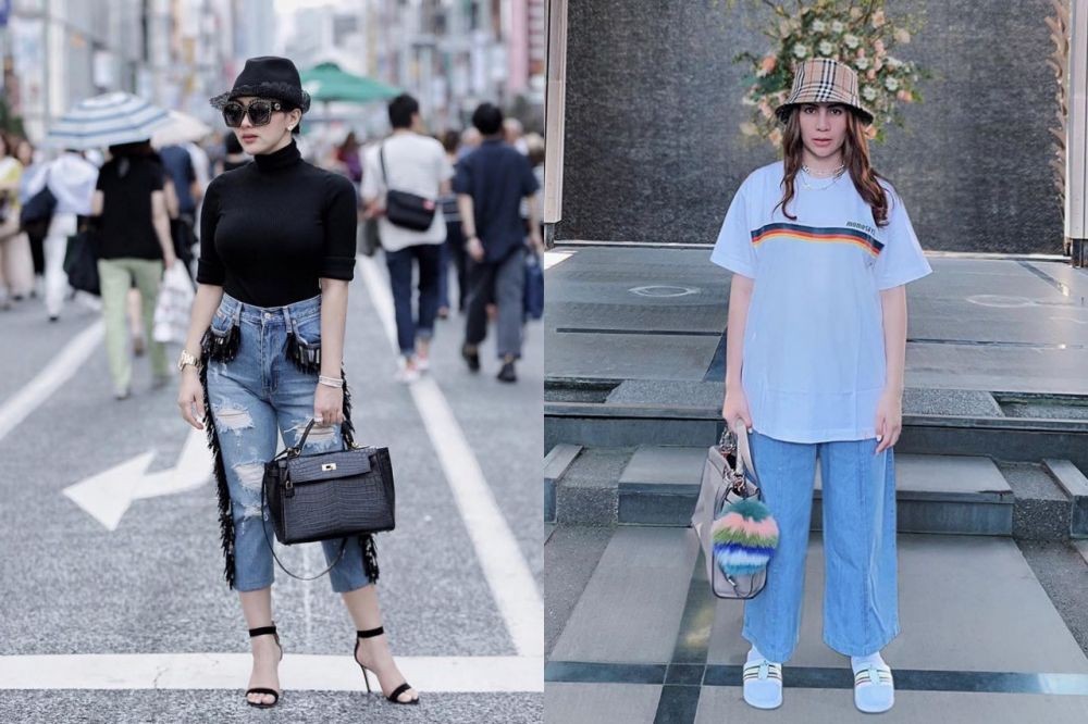 Istri Pengusaha Kaya, 10 Adu Cetar Syahrini Vs Momo 'Geisha'