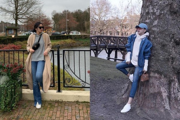 Fashionable, 10 Potret Adu Gaya Sosialita Nia Ramadhani Vs Syahrini