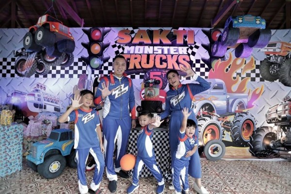 10 Momen Perayaan Ulang Tahun ke-5 Sakti, Anak Ibas dan Aliya Rajasa