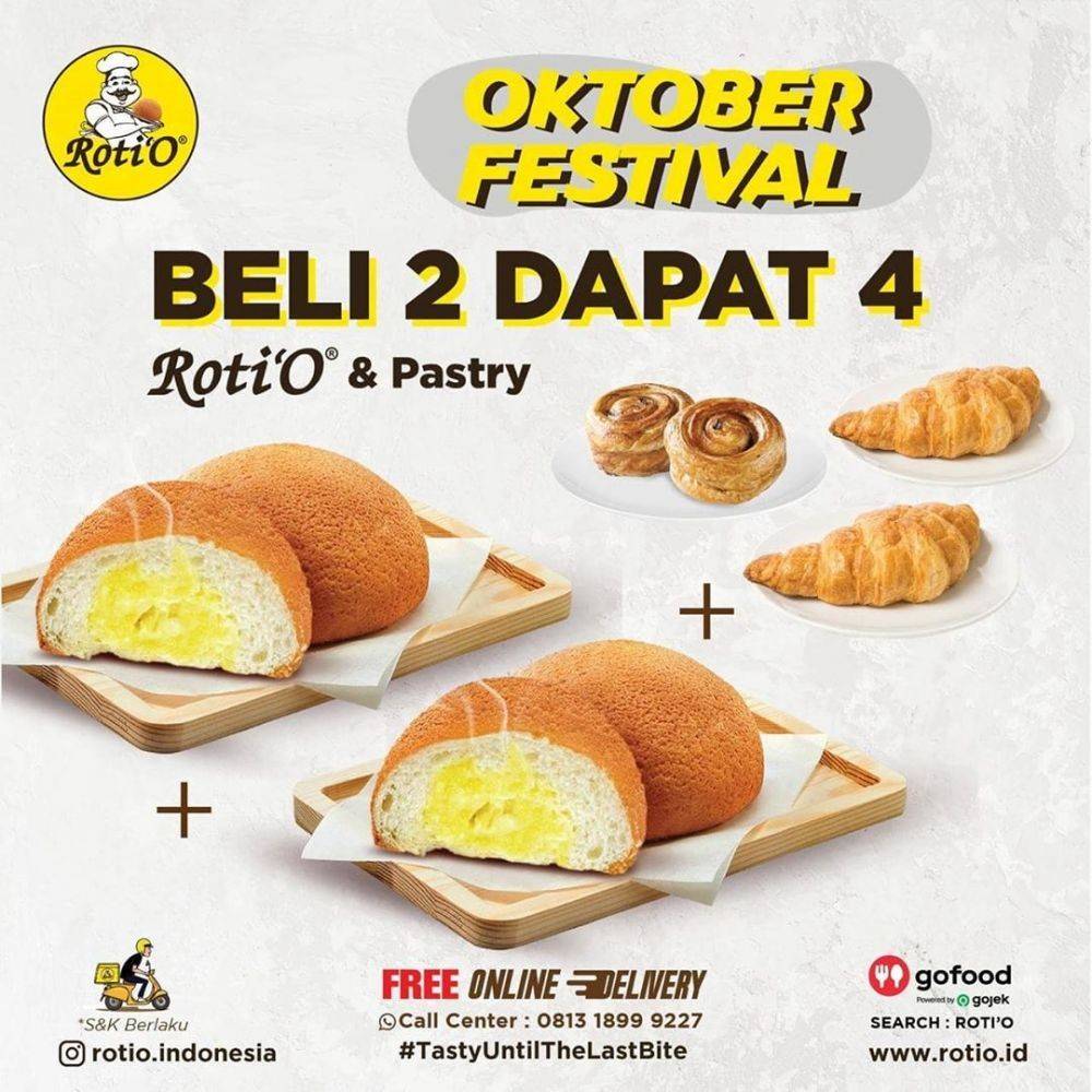 10 Promo Makan Murah Oktober, Semuanya Enak Dan Bikin Hemat