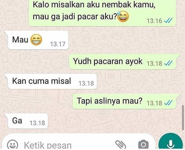 Pertanyaan Buat Gebetan