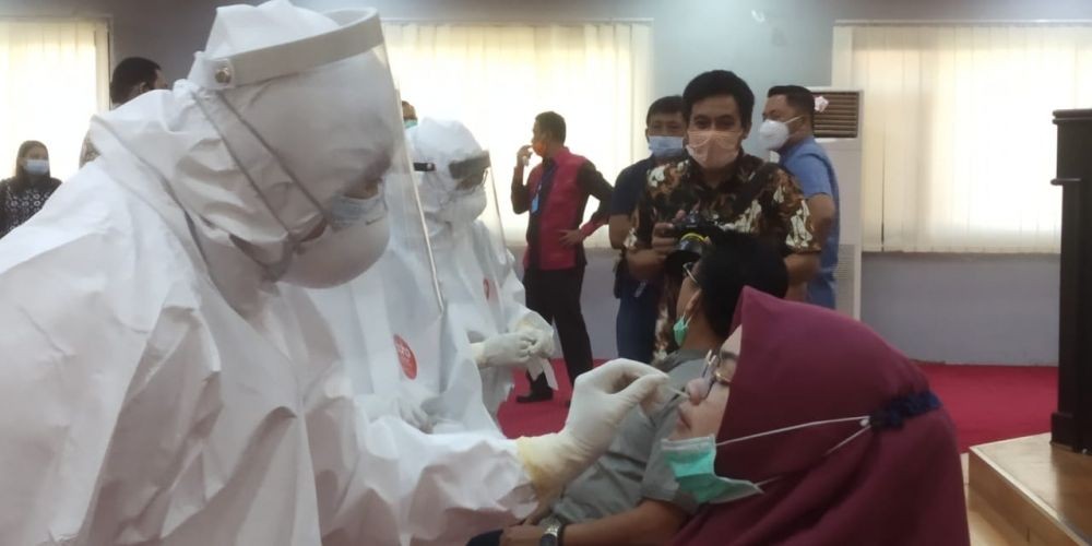 Satu ASN Pemprov Sulteng Positif COVID-19, Dinkes Tes Swab 112 Kontak