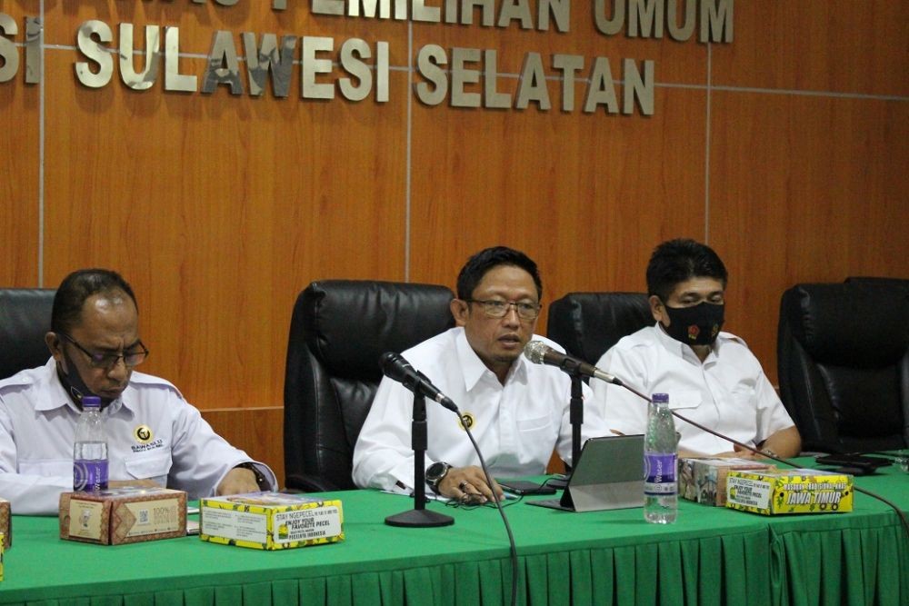 Abai Protokol Kesehatan, Bawaslu Sulsel Tegur 3 Kandidat Pilkada