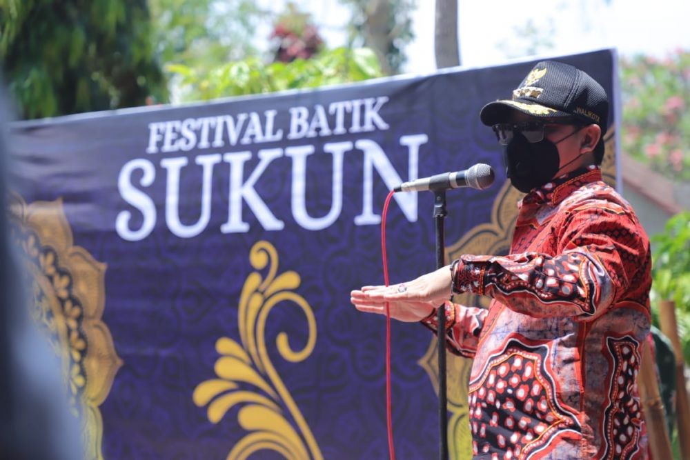 Festival Hari Batik Nasional 2020 di Kuburan Londo