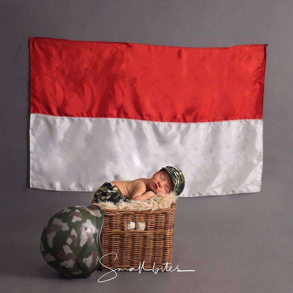 Gemas! 9 Pose Pemotretan Baby Air, Anak Irish Bella dan Ammar Zoni