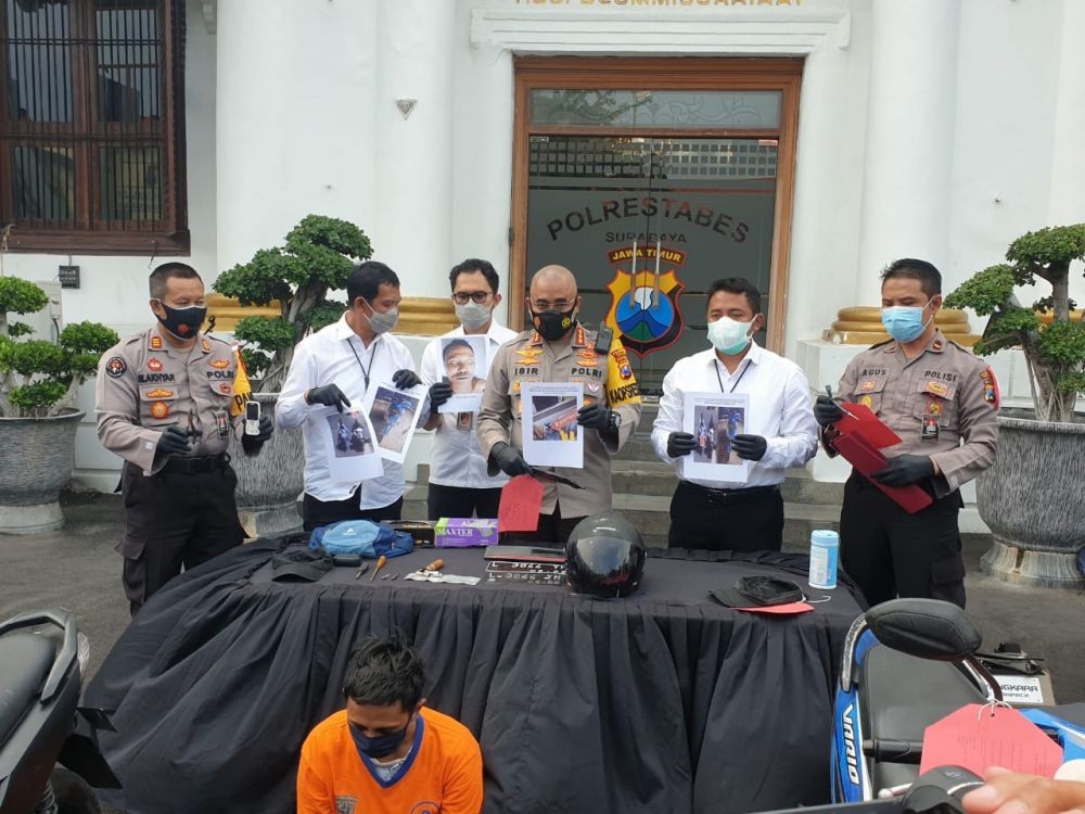 Melawan, Buron Begal di Surabaya Ditembak Mati Polisi