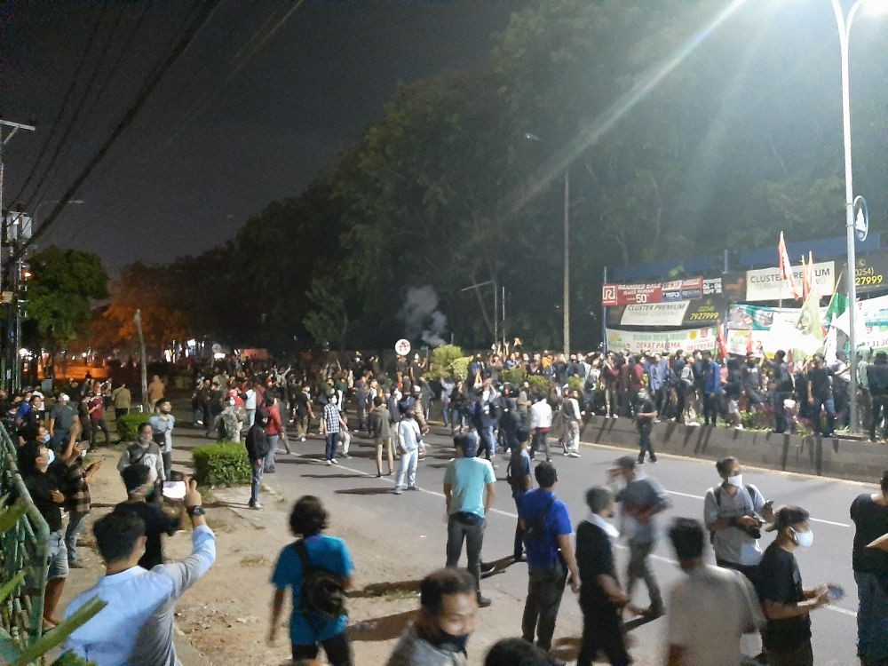 Polisi Proses Hukum Mereka yang Ditangkap Saat Demo Rusuh di Serang