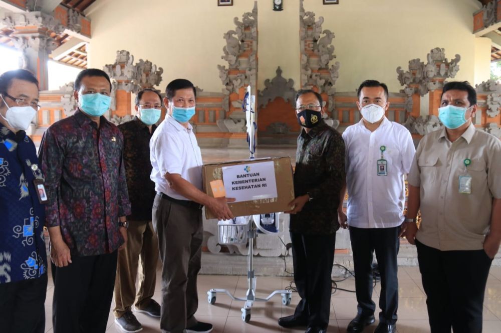 Bali Terima Bantuan Penanganan COVID-19 dari Kementerian Kesehatan RI