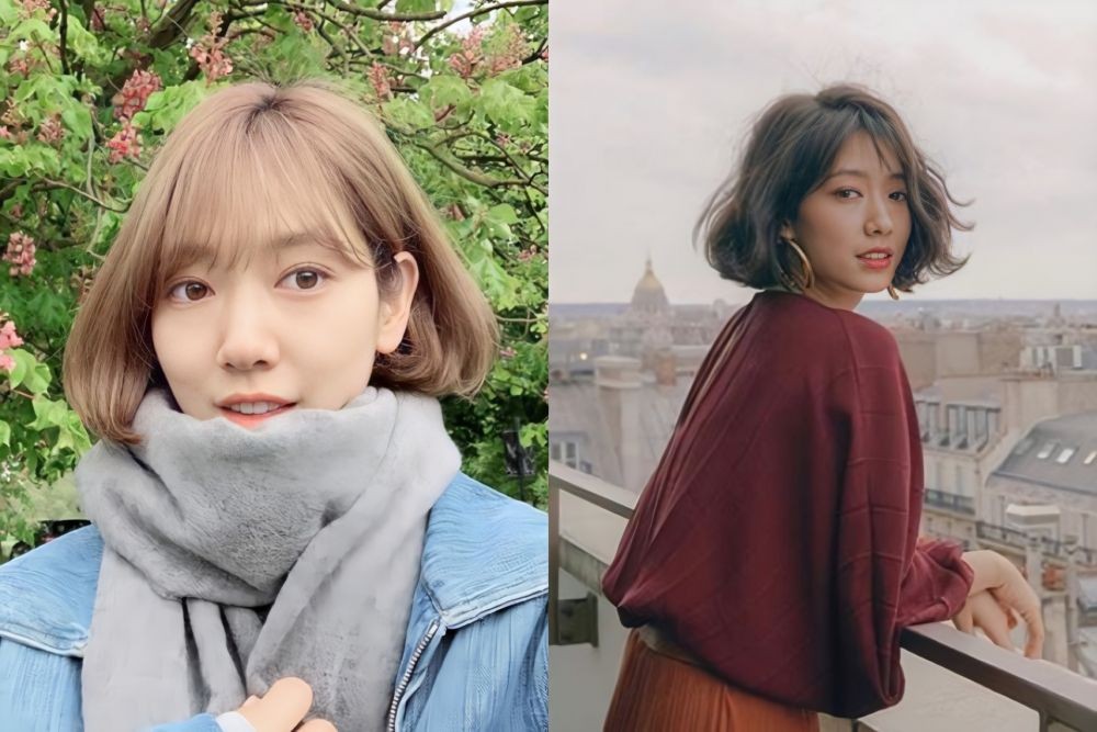 Fresh Banget 10 Potret Manis Park Shin Hye Dengan Rambut Pendek