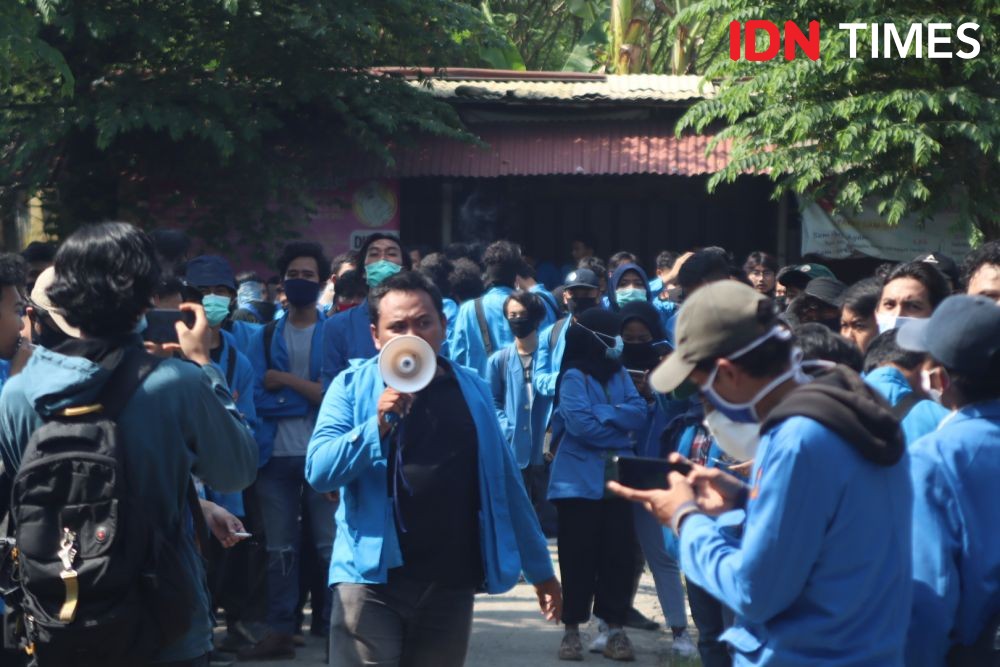 Tolak Omnibus Law, Mahasiswa Buruh Tangerang Siap Kepung Istana