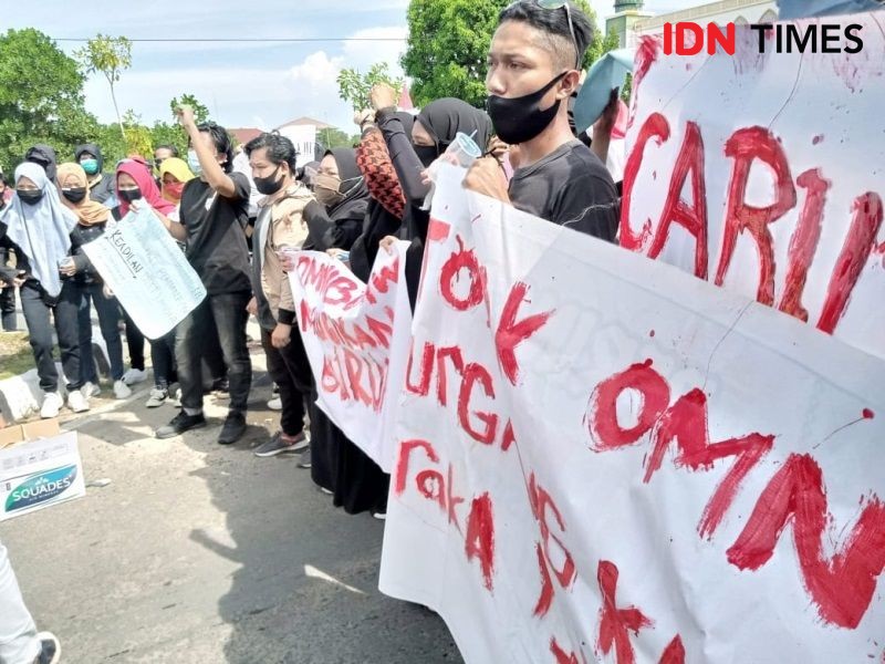 Demo Omnibus Law di Ibu Kota Baru, Massa Damai dan Tak Ricuh
