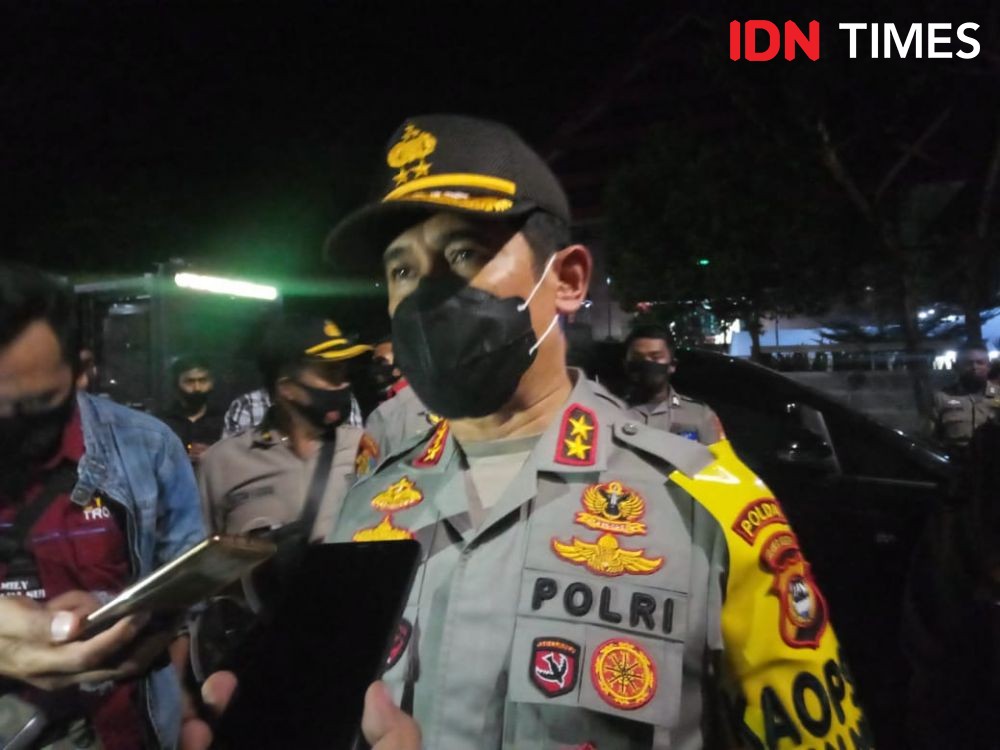 Demo di Makassar, 105 Orang Ditangkap Jalani Tes COVID-19 dan Narkoba