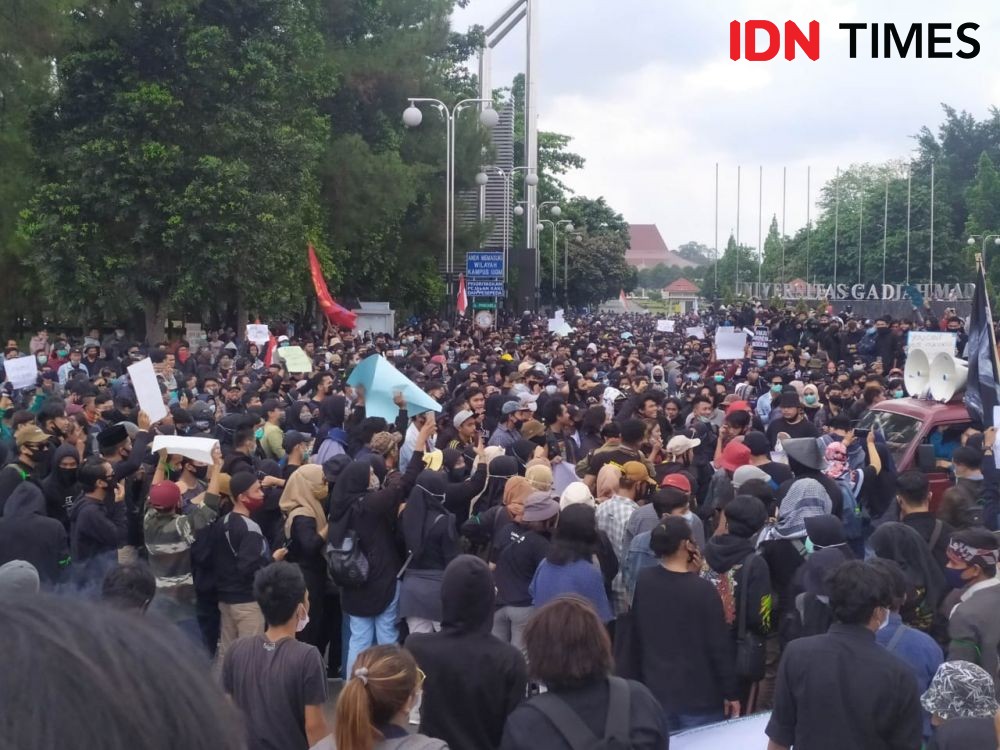 7 Potret Demo Omnibus Law, Potensi Klaster Baru COVID-19?