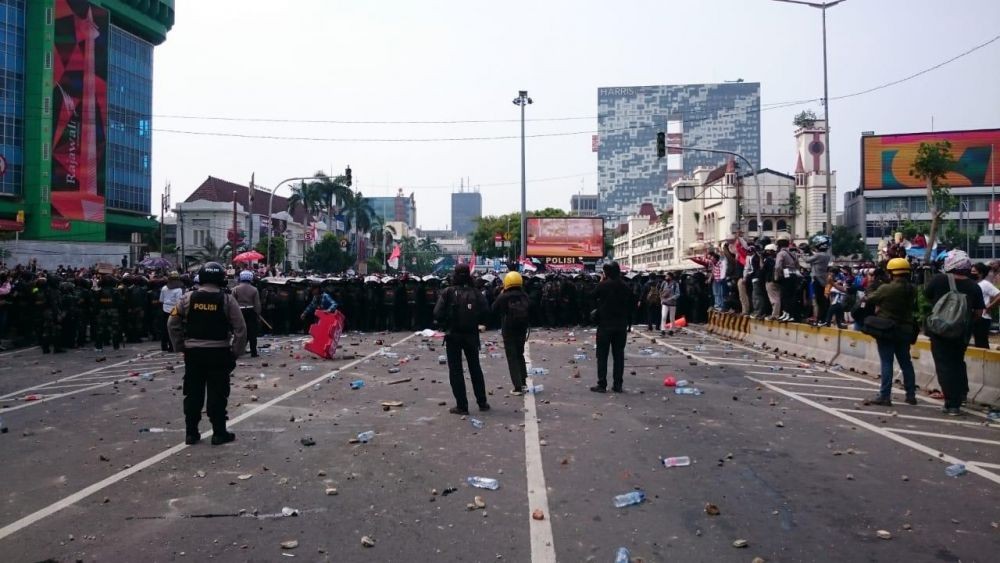 Cegah Ikut Demo, Polisi Razia Pelajar Tangerang