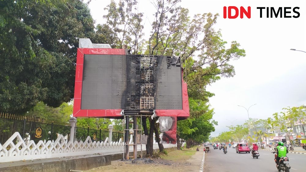 Fakta Baru Kasus Pos Polantas di Makassar Dilempar Molotov