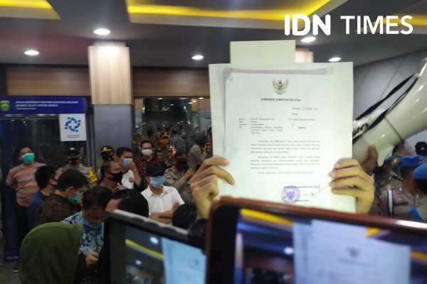 Gubernur Sumsel Dukung Mahasiswa Desak Jokowi Batalkan UU Cipta Kerja