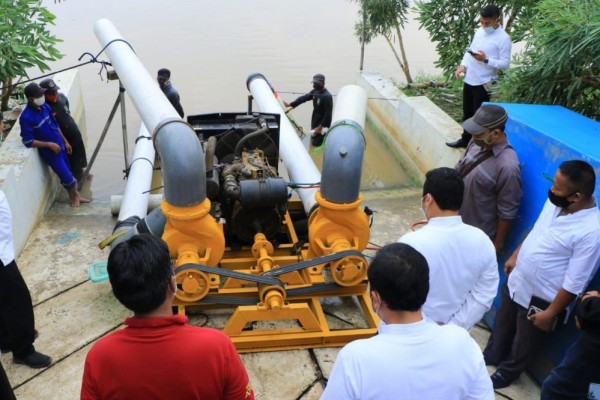 Modifikasi Mesin Pompa, Pemkot Tangerang Siaga Banjir