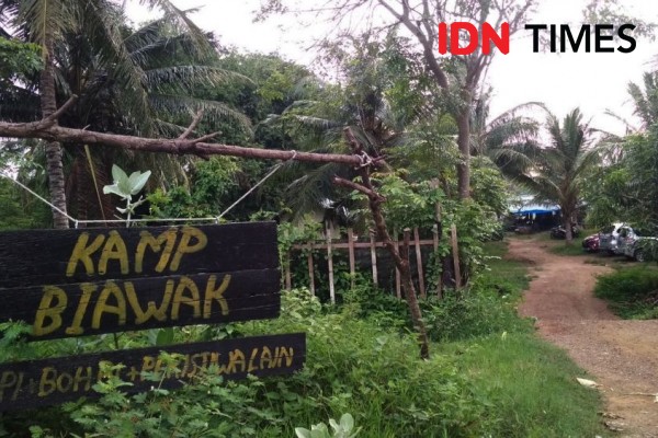 Serunya Kamp Biawak, Kafe Literasi Berkonsep Alam Terbuka