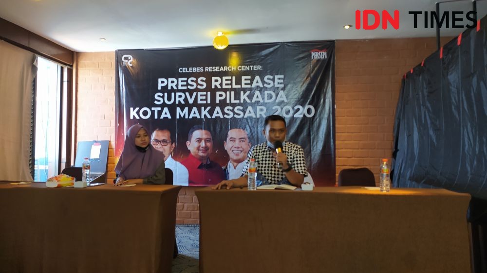 Survei Pilkada Makassar, Pasangan ADAMA Ungguli Tiga Pesaingnya