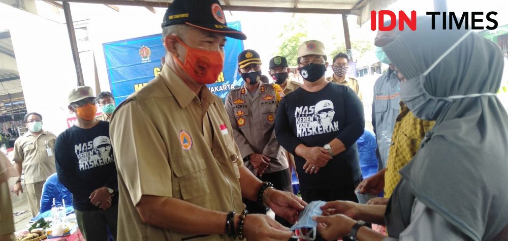 Gerakan Sejuta Masker, Pemkab Bantul Distribusikan 135 Ribu Masker