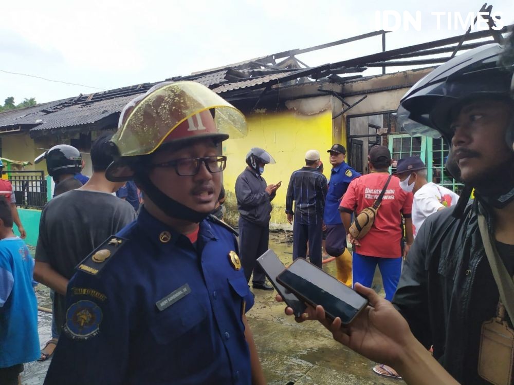Petugas Kelelahan, 3 Lokasi di Samarinda Terbakar dalam Hitungan Jam
