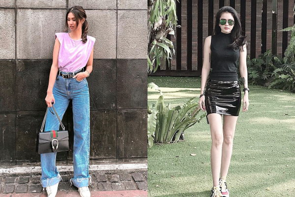 9 Adu Gaya Kece Atries Angel Vs Citra Anidya, Feminin hingga Boyish!