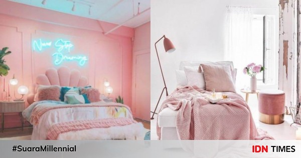 10 Desain Kamar Dengan Berbagai Shades Warna Pink Gak Harus Girly Easy Reader