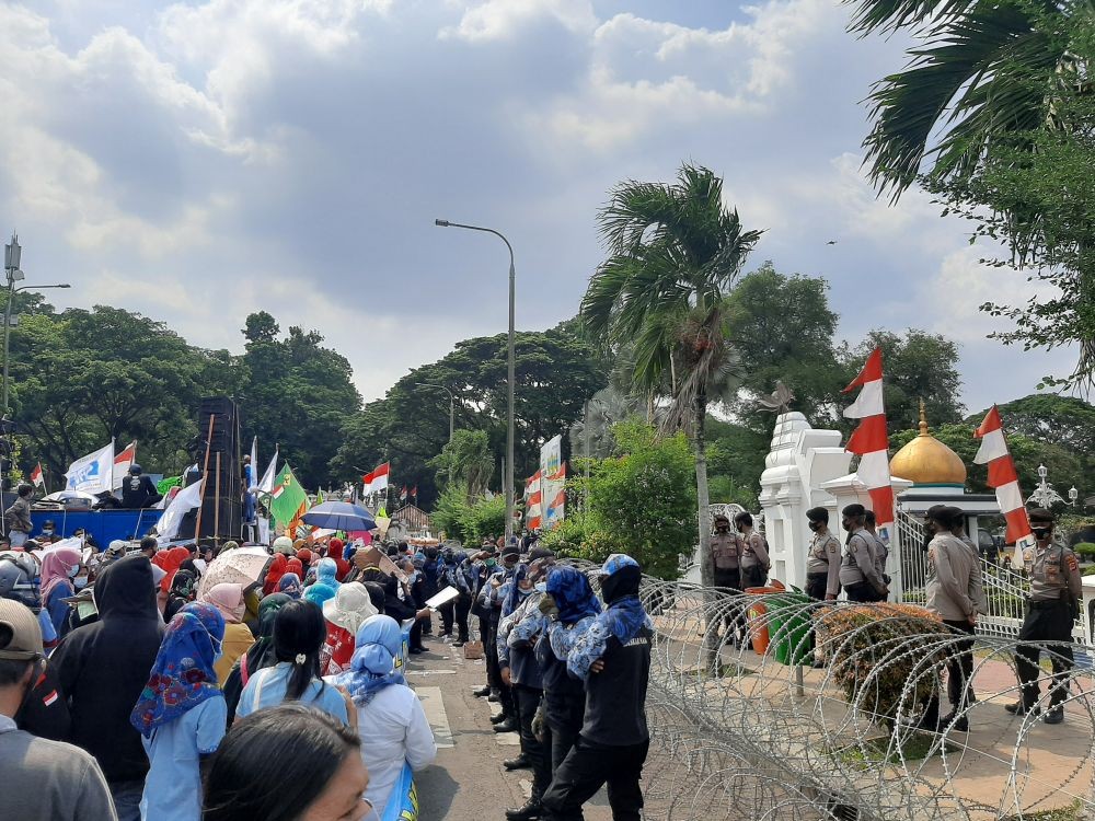6  Demonstran Jadi Tersangka Pengeroyokan Polisi di Tangerang