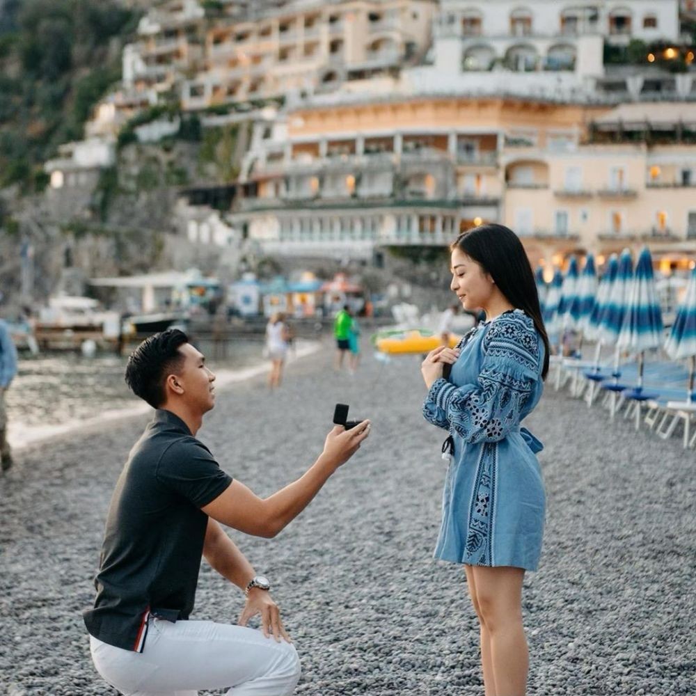Sempat Putus, 10 Foto Perjalanan Nikita Willy dan Indra hingga Menikah