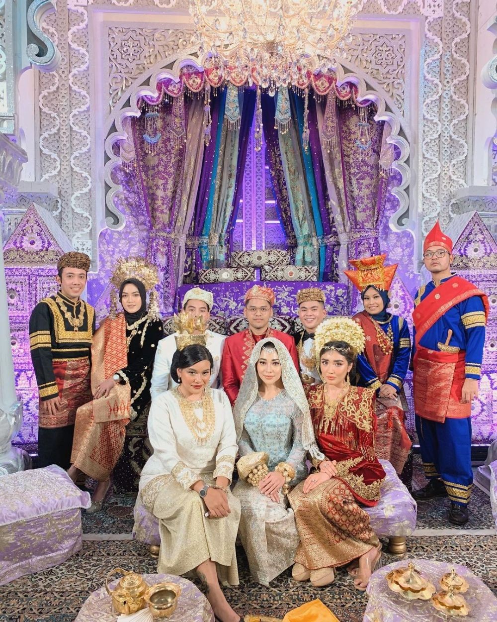 Malam Bainai, 10 Potret Nikita Willy Bak Puteri Raja