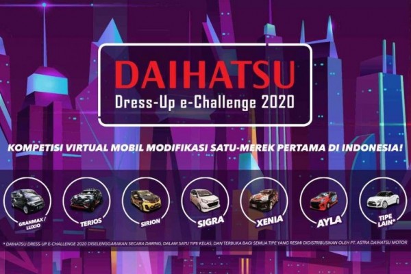 Daihatsu Hadirkan Dress Up e-Challenge Secara Virtual