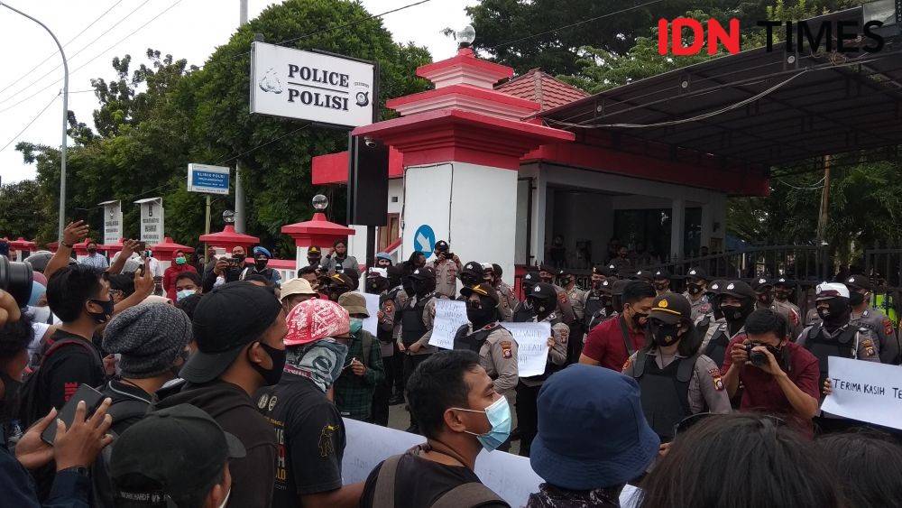 Jurnalis Sindir Polisi: Ada Rilis Kami Diundang, Demo Kami Ditendang!