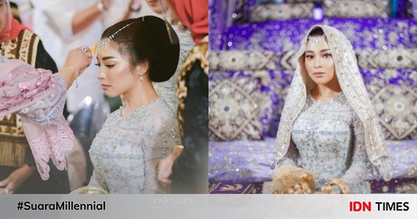 Style dan makeup nikita willy di acara malam bainai, anggun dan mewah!